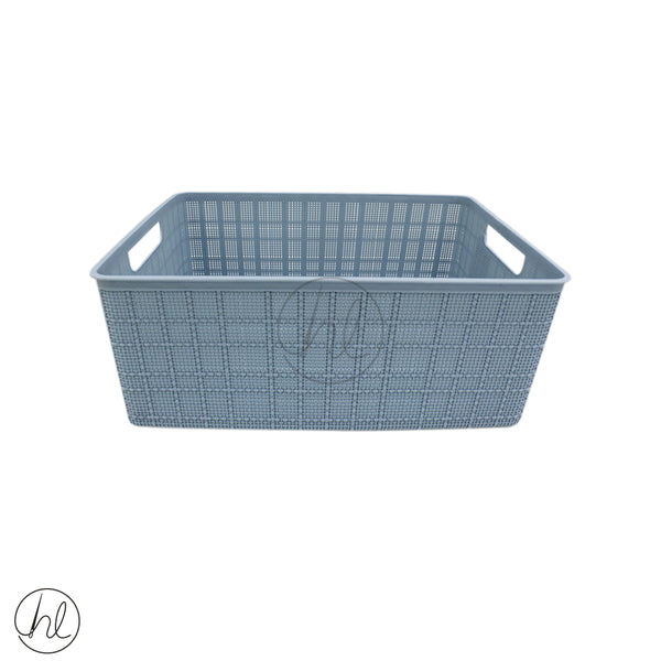 LARGE CHECK BASKET (ABY-2903)