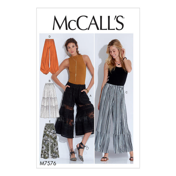 MCCALL'S PATTERNS (M7576)