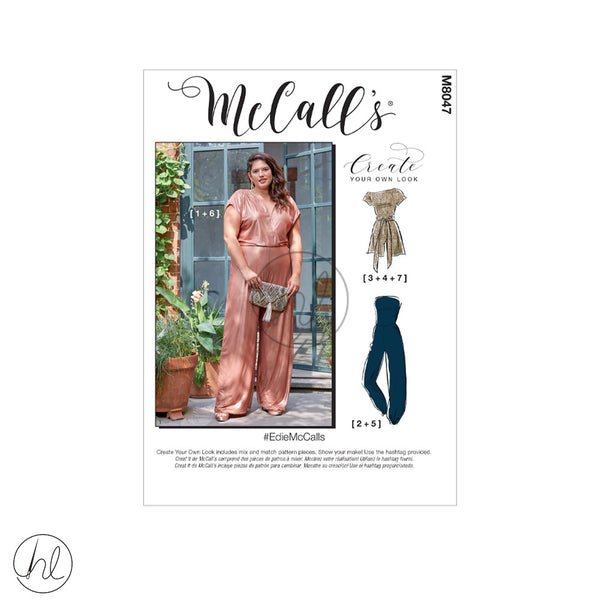 MCCALL'S PATTERN (M8047)