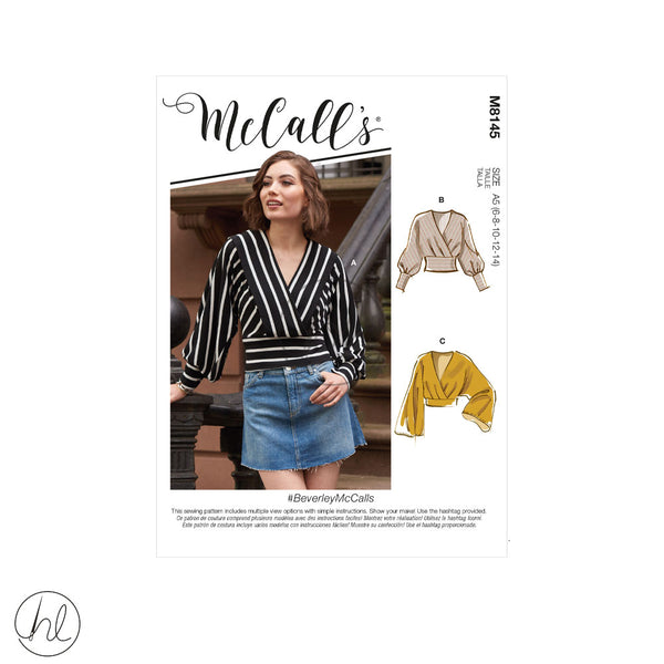 MCCALL'S PATTERN (M8145)