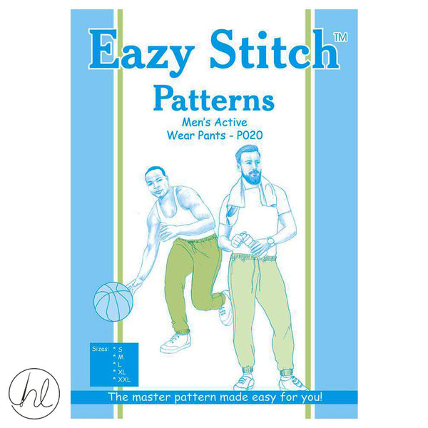 EAZY STITCH PATTERNS - MEN'S ACTIVE WEAR (P020)