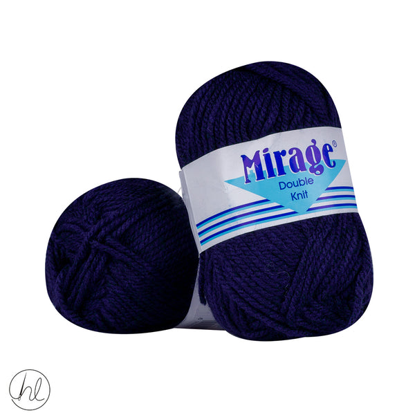 MIRAGE DOUBLE KNIT NAVY 25G