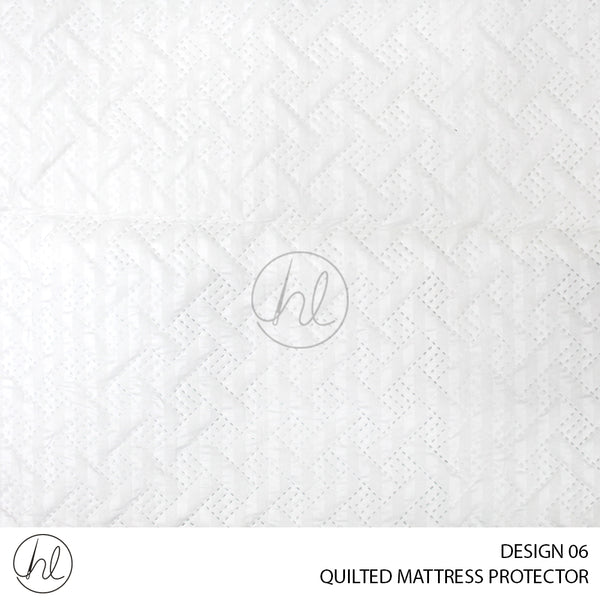 QUILTED MATTRESS PROTECTOR (DESIGN 06)