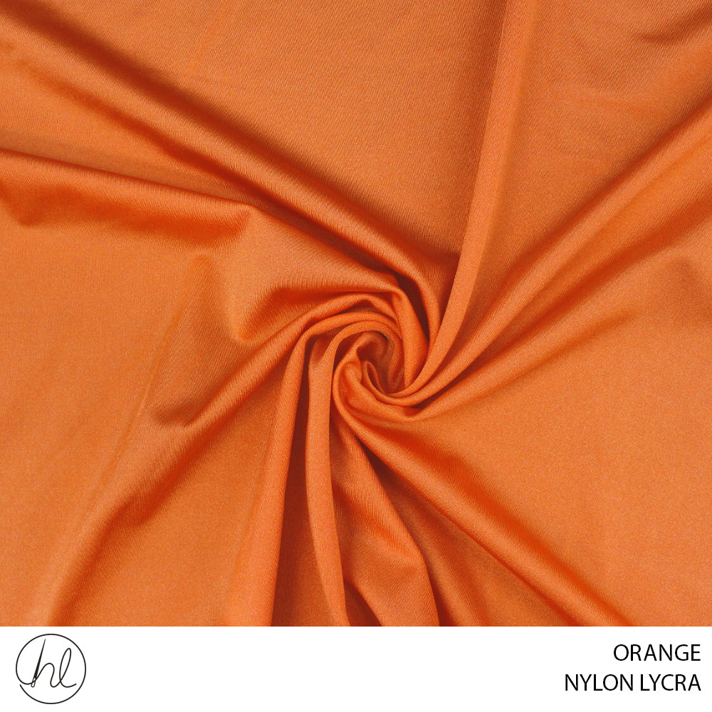 Nylon Lycra (51) Orange (Design 07) (150cm) Per – Habby And Lace