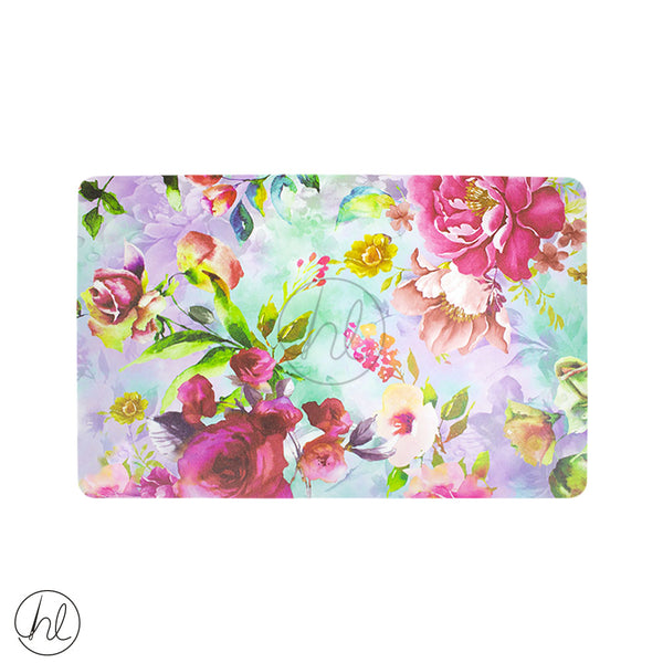 FLOWER PLACEMATS (CY2701960) (WHITE) (EASY CLEAN!)