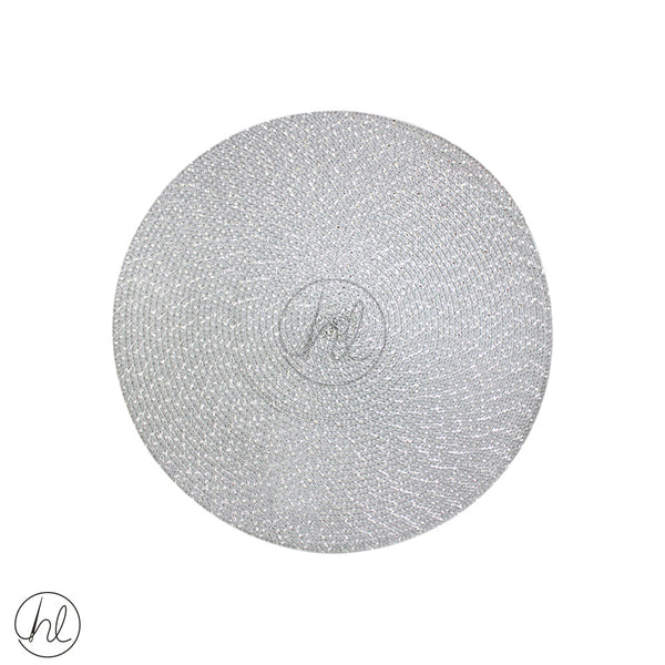ROUND PLACEMATS (C37888960) (SILVER GREY)