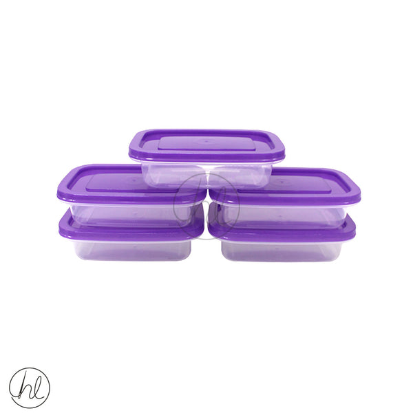 250ML RECTANGLE CONTAINER (5 PIECE)