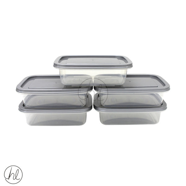500ML RECTANGLE CONTAINER (5 PIECE)