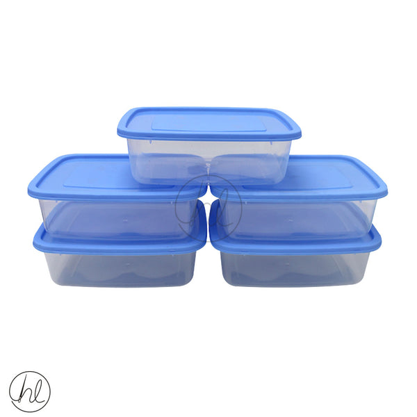 1400ML RECTANGLE CONTAINER (5 PIECE)