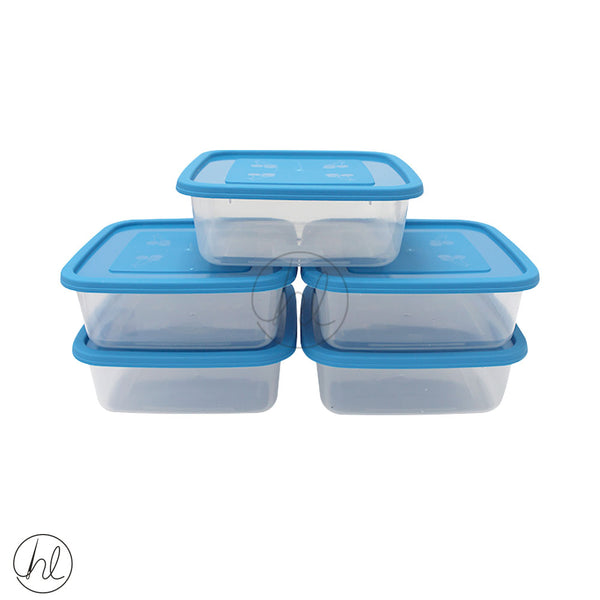 1400ML RECTANGLE CONTAINER (5 PIECE)