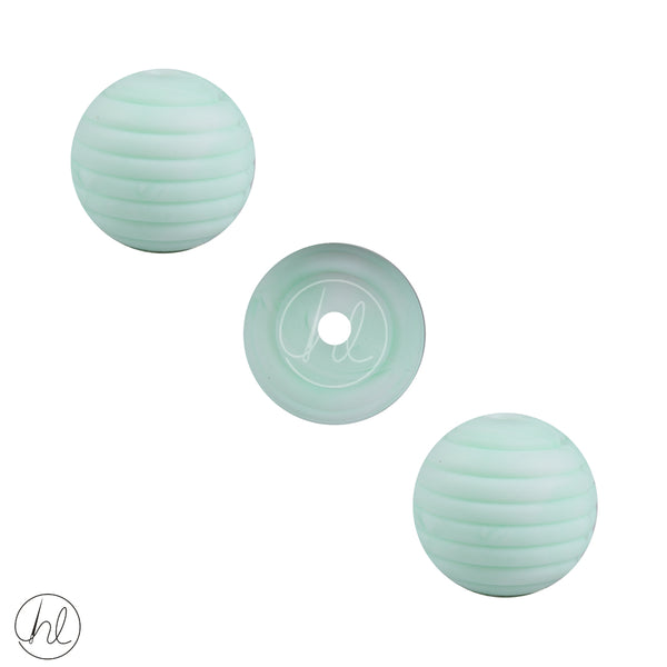 SILICONE BEAD MINT BALL 3 PER PACK