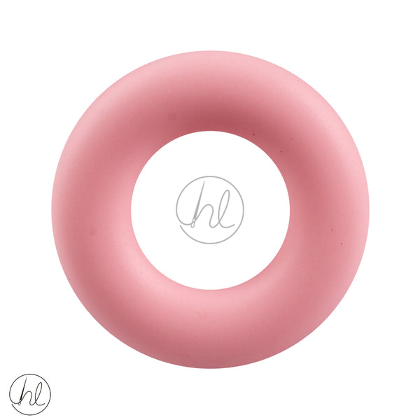 SILICONE BEADS RING PINK