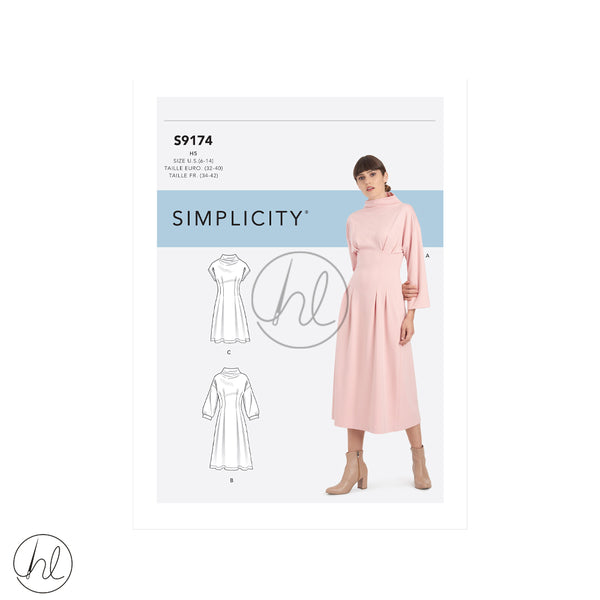 SIMPLICITY ADULT PATTERN S9174