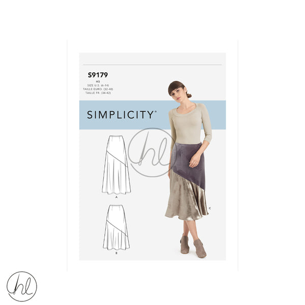 SIMPLICITY ADULT PATTERN S9179