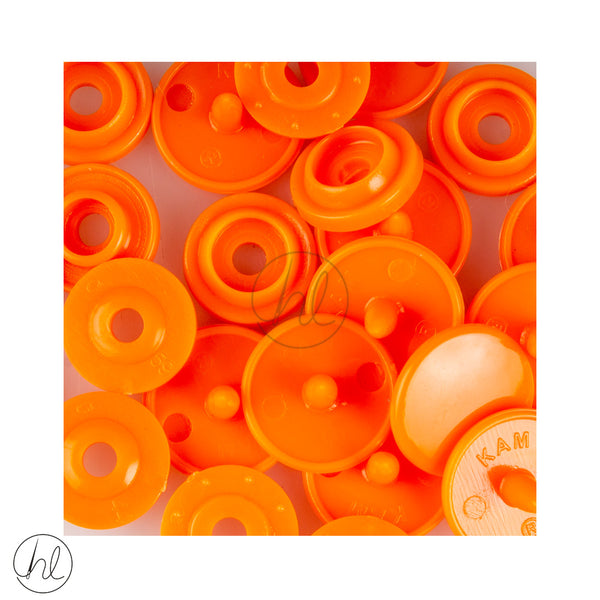 SNAP FASTENER ORANGE