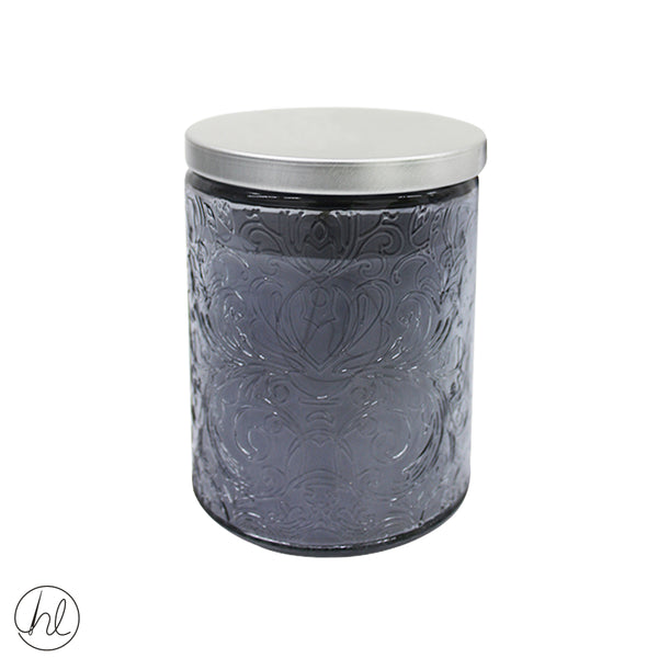 SCENTED CANDLE (BLACK CURRANT) (ABY-2660) LIFE IS A WONDERFUL JOURNEY