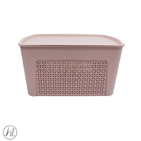 STORAGE BASKET WITH LID (ABY-3265)