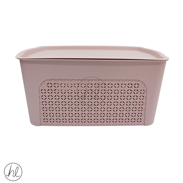 STORAGE BASKET WITH LID (ABY-3266)