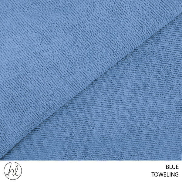 TOWELING (BLUE) (150CM WIDE) (PER M)51