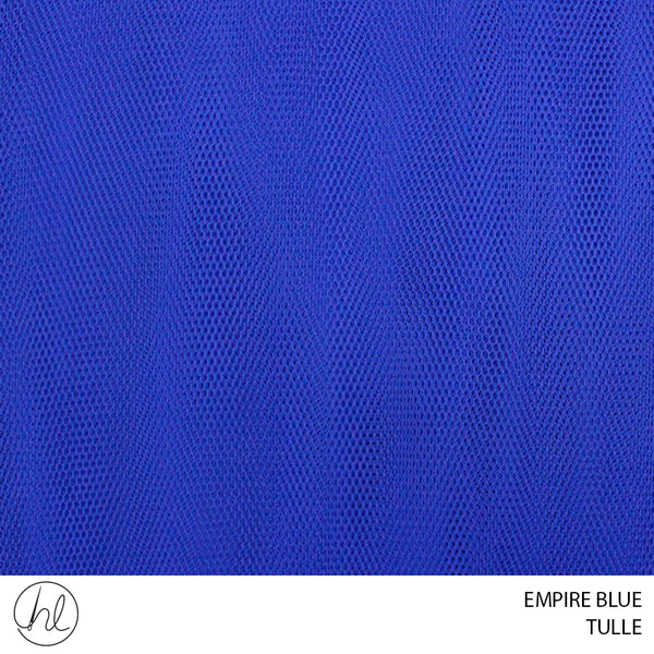 TULLE (EMPIRE BLUE) (137CM WIDE) (PER M)235