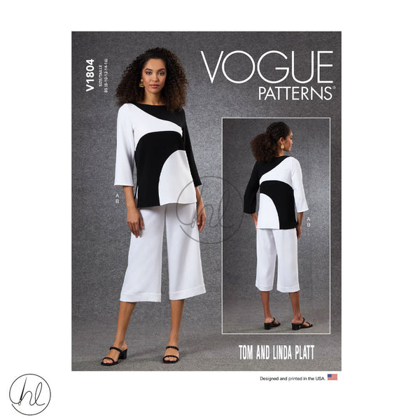 VOGUE PATTERNS (V1804)