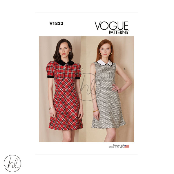 VOGUE PATTERNS (V1822)