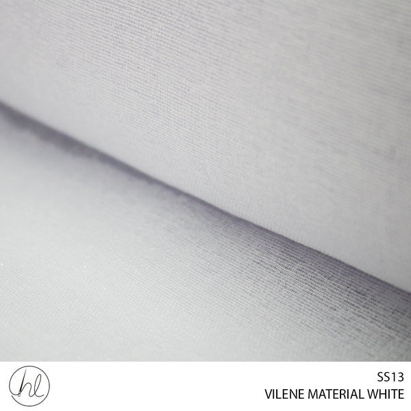 VILENE MATERIAL SS13 (WHITE) (P/METER)