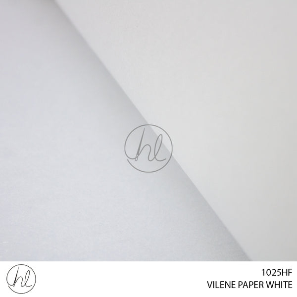 VILENE PAPER 1025 (WHITE) (PERM) (LIGHT WEIGHT)