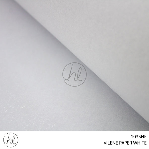 VILENE PAPER 1035 (WHITE) (P/METER) (MEDIUM WEIGHT)