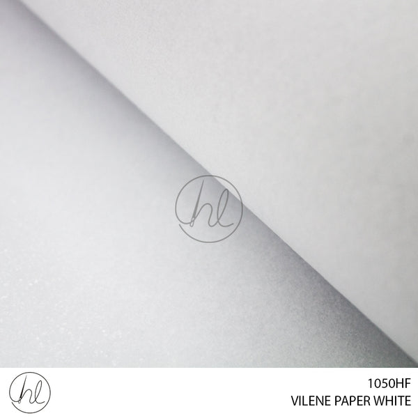 VILENE PAPER 1050HF (WHITE) (MEDIUM WEIGHT) (P/METER)