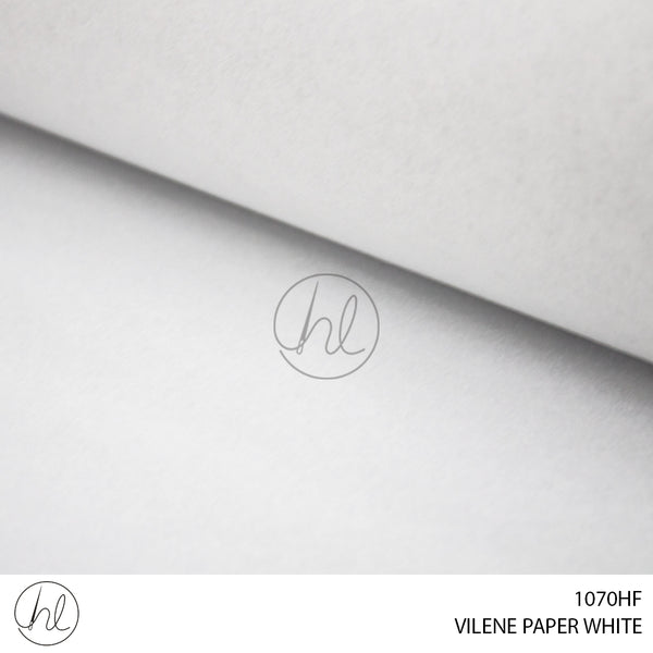 VILENE PAPER 1070HF (WHITE) (P/METER) (HEAVY WEIGHT)