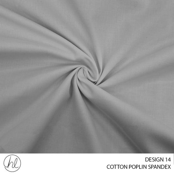 COTTON POPLIN SPANDEX (DESIGN 14) (150CM) (PER M)51