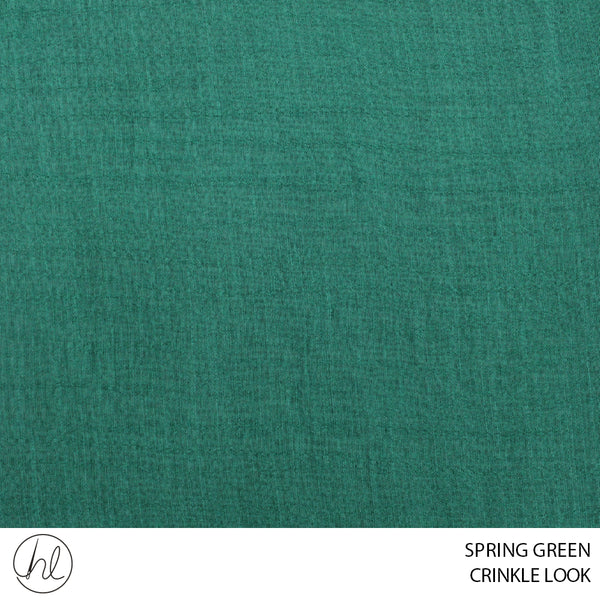CRINKLE LOOK (SPRING GREEN) (150CM) (PER M)51