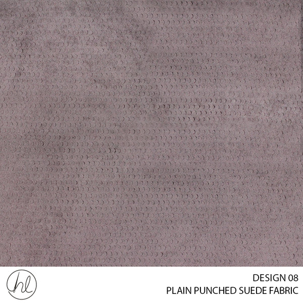 PLAIN PUNCHED SUEDE (DESIGN 08) (150CM) (PER M)51