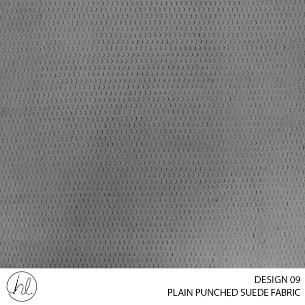 PLAIN PUNCHED SUEDE (DESIGN 09) (150CM) (PER M)51