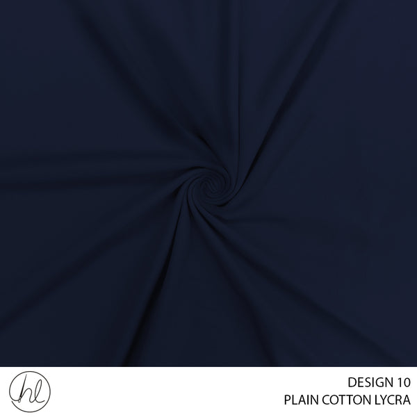 PLAIN COTTON LYCRA (DESIGN 10) (150CM) (PER M)139